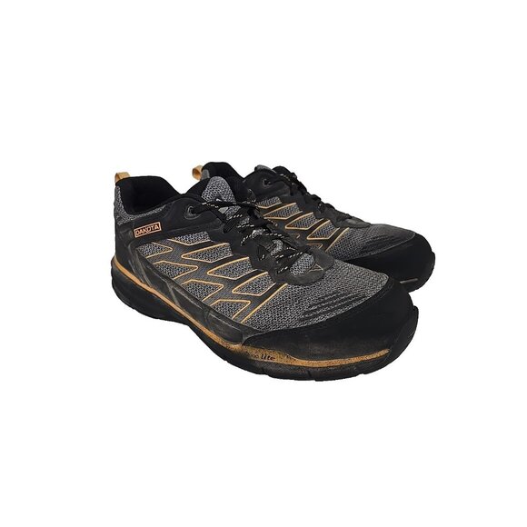 Dakota Other - DAKOTA Men's 3604 Aluminum Toe Steel Plate Quad Lite Work Safety Shoes Grey 8M